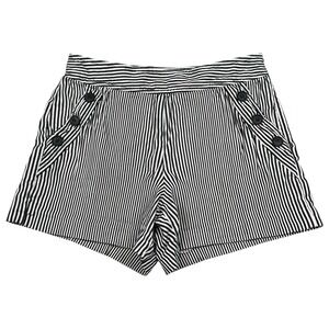 Trina Turk Blue High Waist Shorts